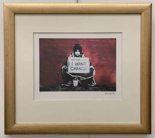 Banksy - I Want Change