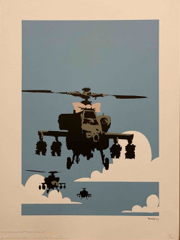 Banksy - Vrtulník