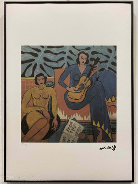 Henri Matisse - Tahiťanky s kytarou
