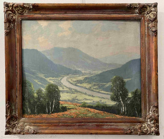 Josef Ptáček - Pohled do údolí