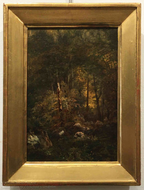 Julius Edvard Mařák - Lesní interiér