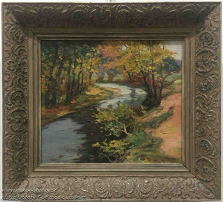 Gustav Porš - Podzimní řeka