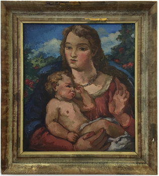 V. Fiala - Matka s dítětem