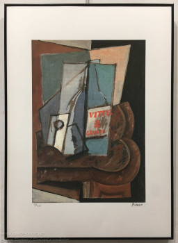 Pablo Ruiz Picasso - Kubistické zátiší