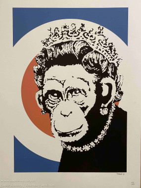 Banksy - Královna