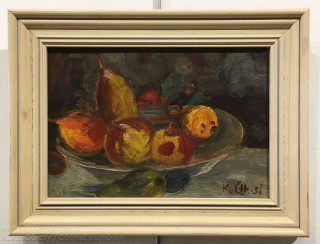 Karel Chaloupka - Zátiší s ovocem