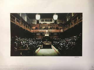 Banksy - Parlament zasedá
