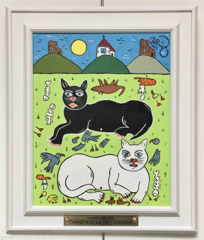 František Ringo Čech - Černá kočka bílý kocour