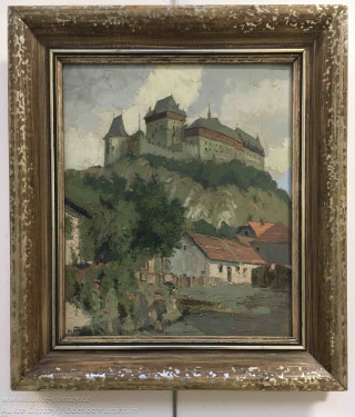 V. Čížek - Karlštejn