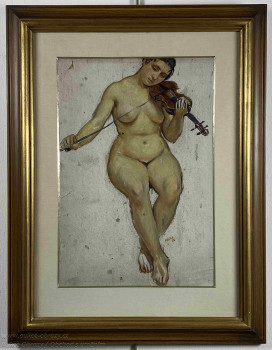 Georges Kars - Žena hrající na housle