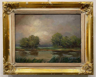 Jan Ferdinand Pistorius - Večer nad rybníčkem