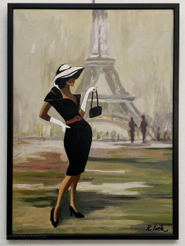 Robert Cook - Young lady in Paris