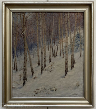 A. Kratochvíl - Břízy v zimě