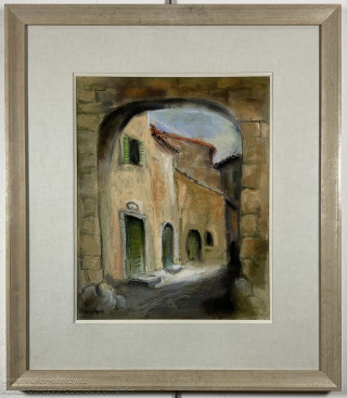 Zdeněk Sigmund - Ulička v Miramas