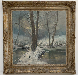 Josef Svoboda - Zima na potoce