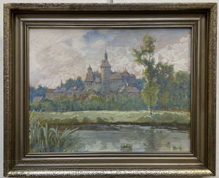 Petr Jaroš - Pohled na zámek / Pardubice