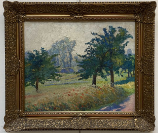 Josef Syrový - Stromy u cesty