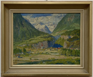 Monogramista - Alpská krajina