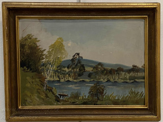 Autor neurčen - U rybníka