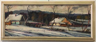 Autor neurčen - Předjaří na vsi