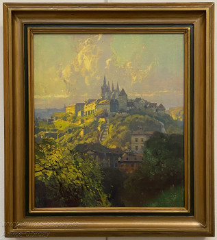 Jaroslav Šetelík - Pohled k Pražskému hradu