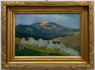 Jan Honsa - Rozkvetlý sad pod Blaníkem