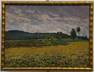 Bohuslav Dvořák ( Baťka ) - Babička s dědečkem na bramborách