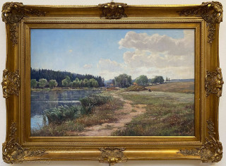Josef Procházka - Rybník u Příbrami