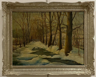 Ferdinand Stříbrský - Zima na potoce