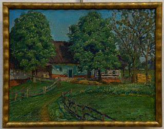 Bohuslav Dvořák ( Baťka ) - Chalupa pod rozkvetlými kaštany