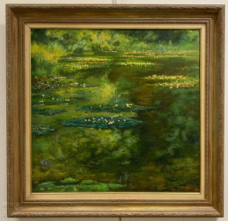 Josef Břečka ( Claude Oscar Monet ) - Lekníny