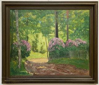 Karel Schadt - Ze zámeckého parku Velké Březno