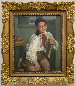Vladimír Stříbrný - Portrét chlapce