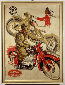 Autor neurčen - Plakát Jawa ČZ