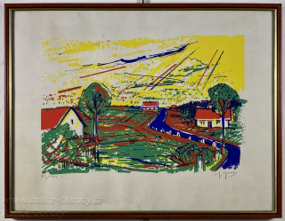 Jaroslav Grus - Zatáčka v krajině