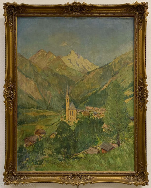 Autor neurčen - Alpská krajina