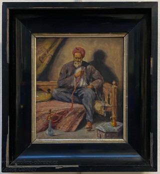 Autor neurčen - Kuřák vodní dýmky