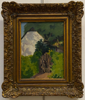 Alois Kalvoda - Před chalupou