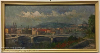 Karel Hodr - Panorama Prahy