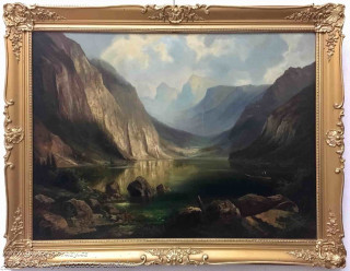 Ferdinand Lepie - Alpské Jezero