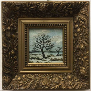 Autor neurčen - Stromy v zimě