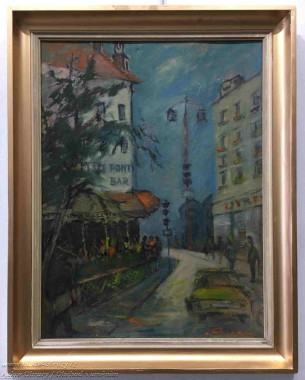 Jaroslav Štěpán - Paříž - Rue Le Petit Pont