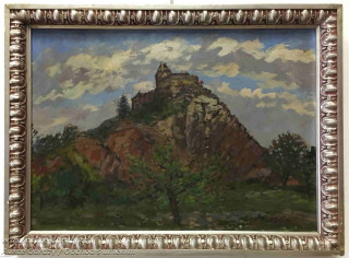Otakar Bubeníček - Pohled na hrad