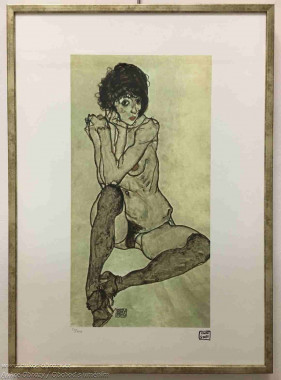 Egon Schiele - Akt